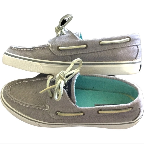 Sperry Top-Sider Gray Women’s Boat Shoe Loafers 6.5 M - Picture 2 of 4